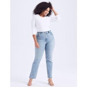 Abercrombie & Fitch The 90's Straight Ultra High Rise Jeans Size (36) 22R NWT